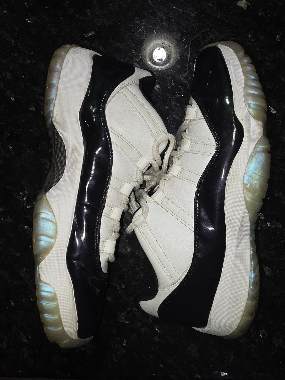 Air Jordan 11 Retro Low Emerald Iridescent 528895-145 Men’s Sneakers - Size 12